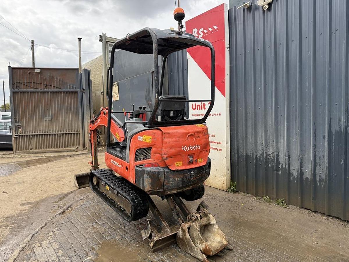 Used Kubota KX016-4 1.6t Mini Excavator