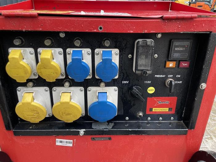 Used Pramac P11000 10 kVA Generator