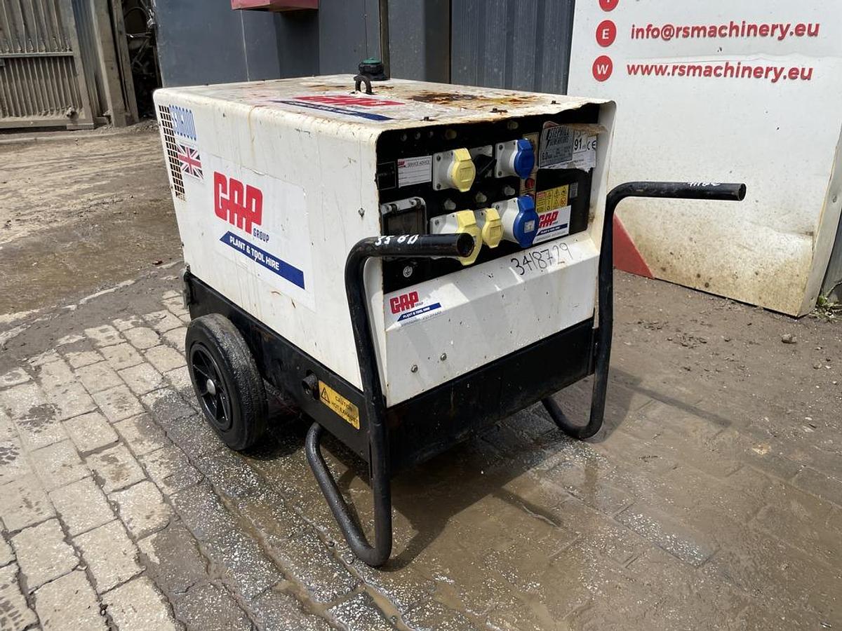 Used Stephill SSD6000 6 kVA Generator