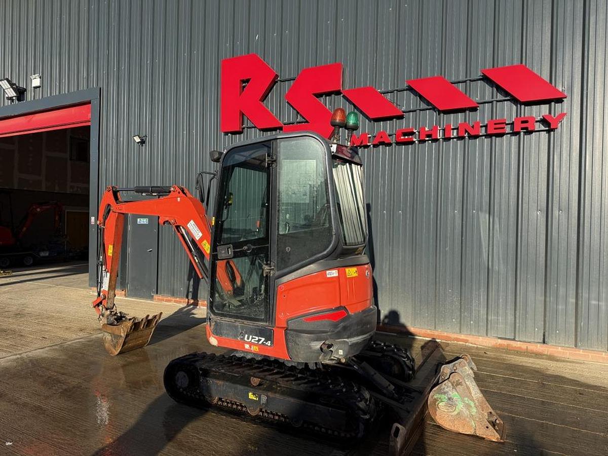 Used Kubota U27-4 2.7t Mini Excavator