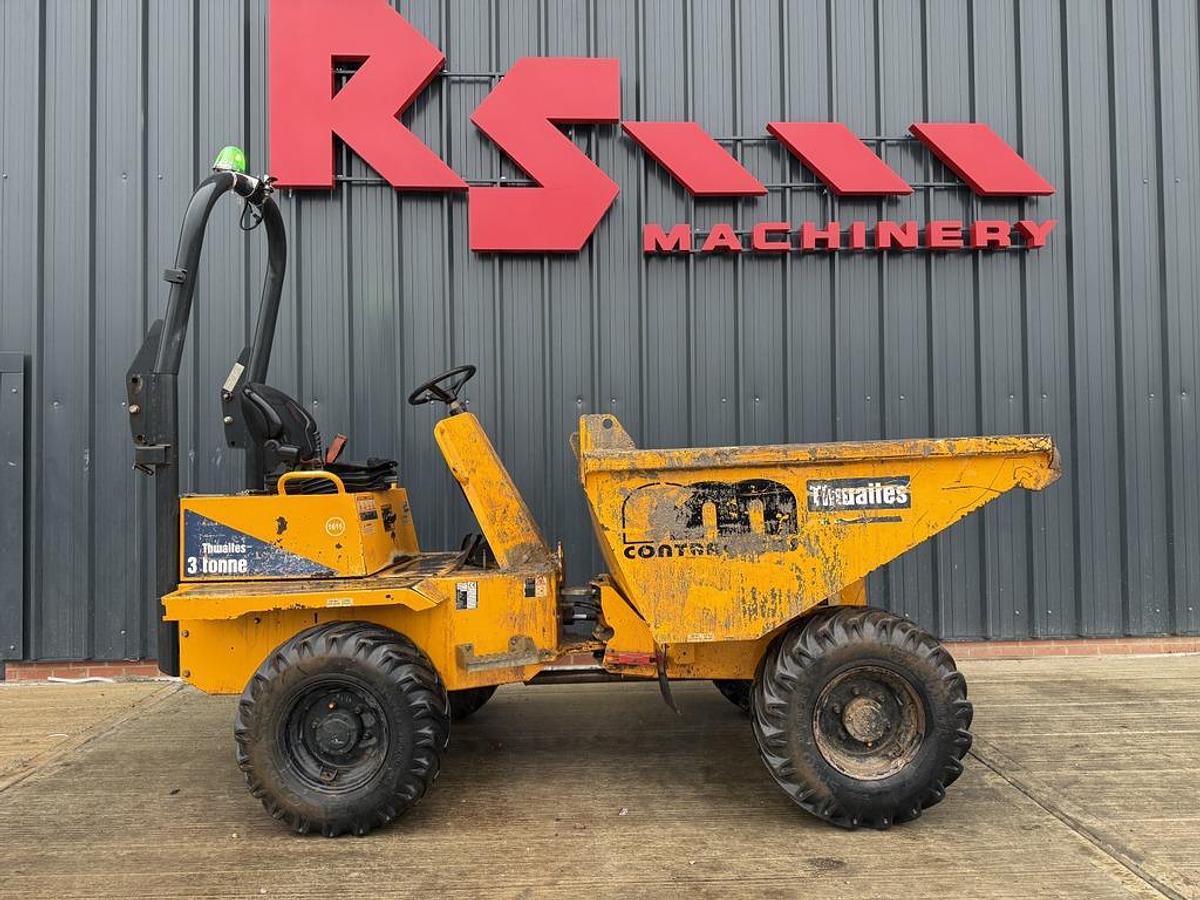Used Thwaites 3 Tonne Hydrostatic Dumper