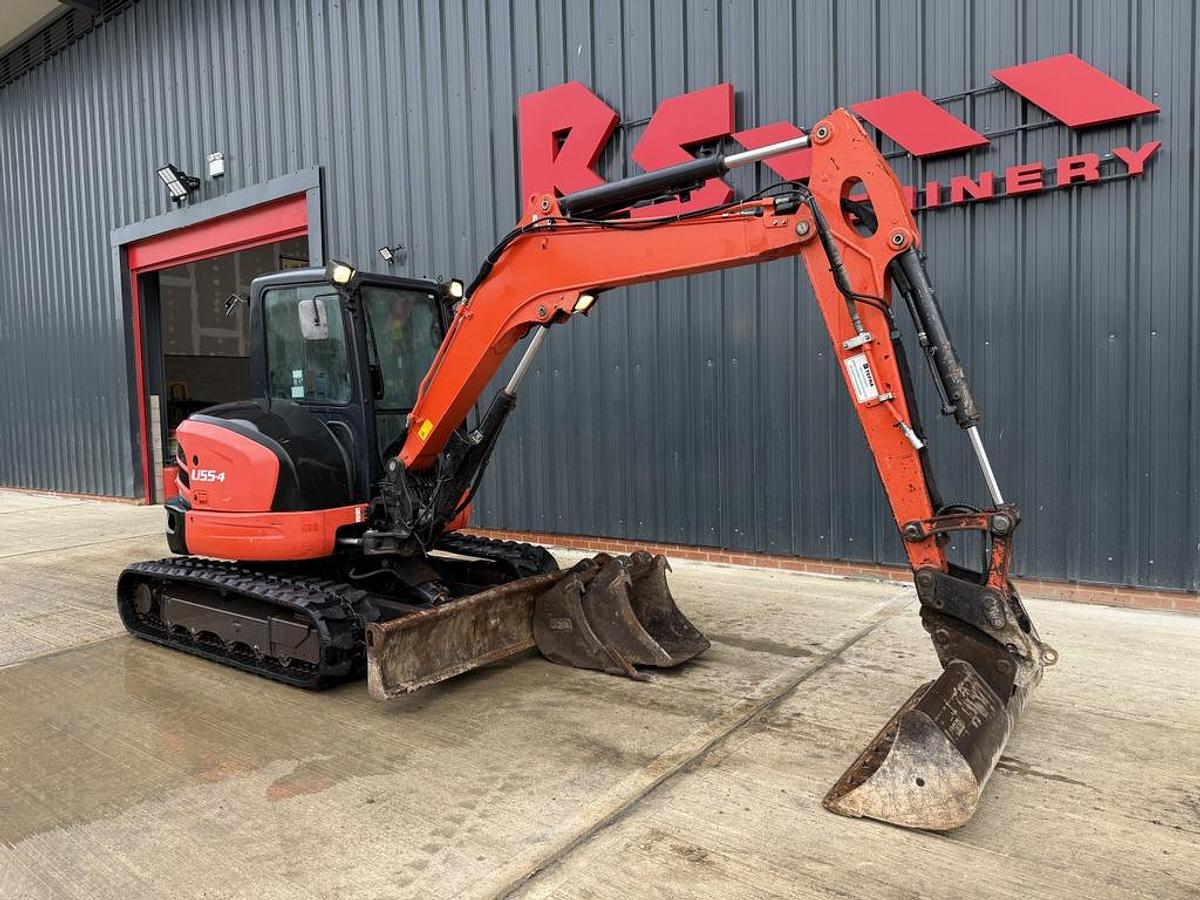 Used Kubota U55-4 5.4t Mini Excavator