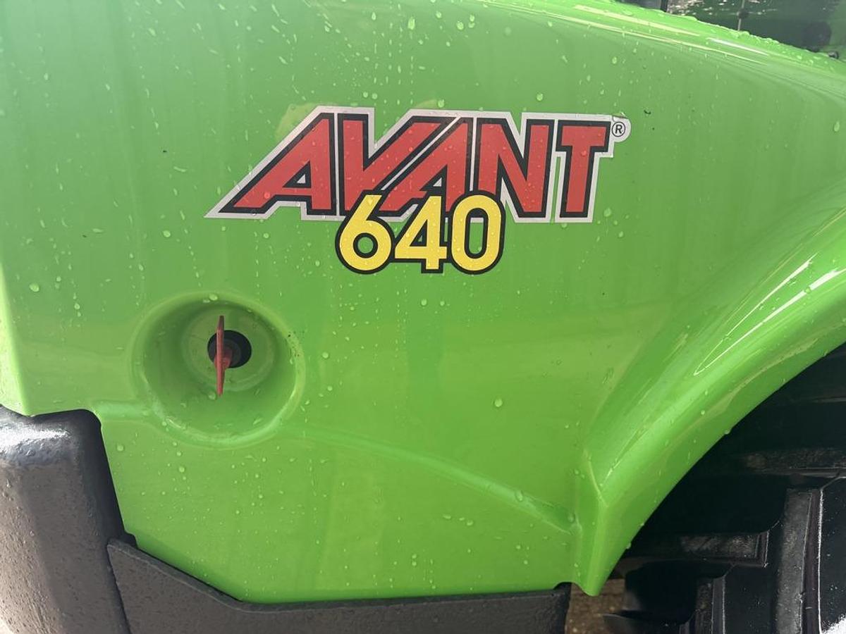 Used Avant 640 Telescopic Loader