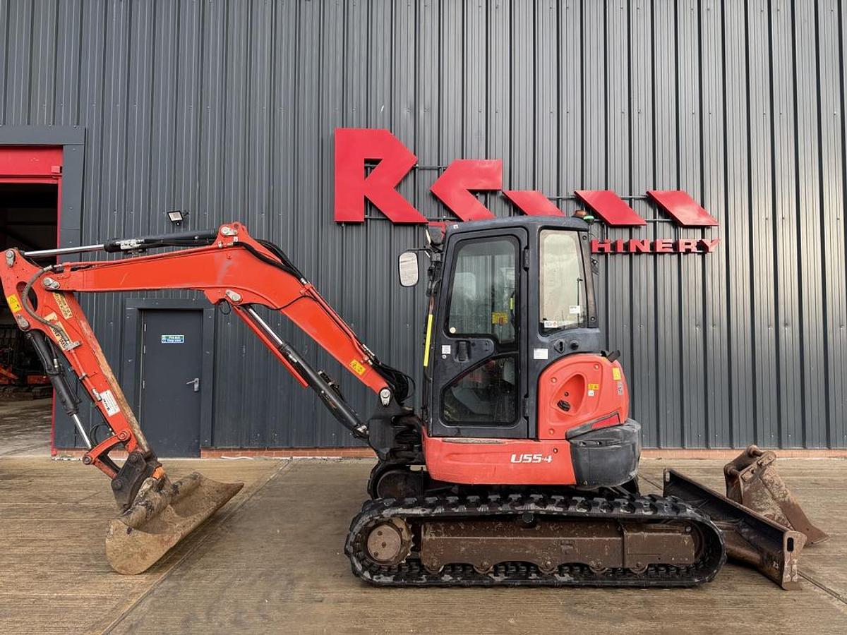 Used Kubota U55-4 5.5t Mini Excavator