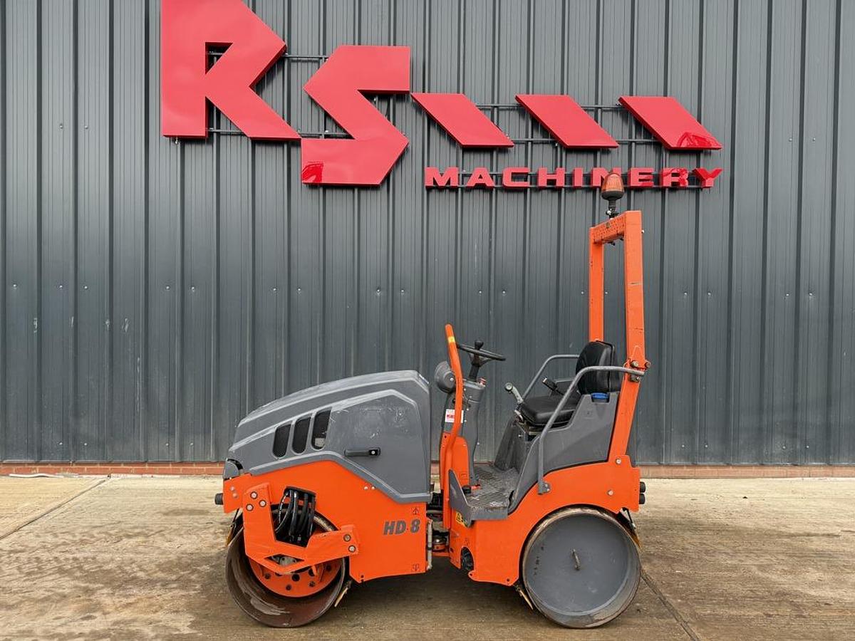 Used Hamm HD 8 VV 1.6t Roller