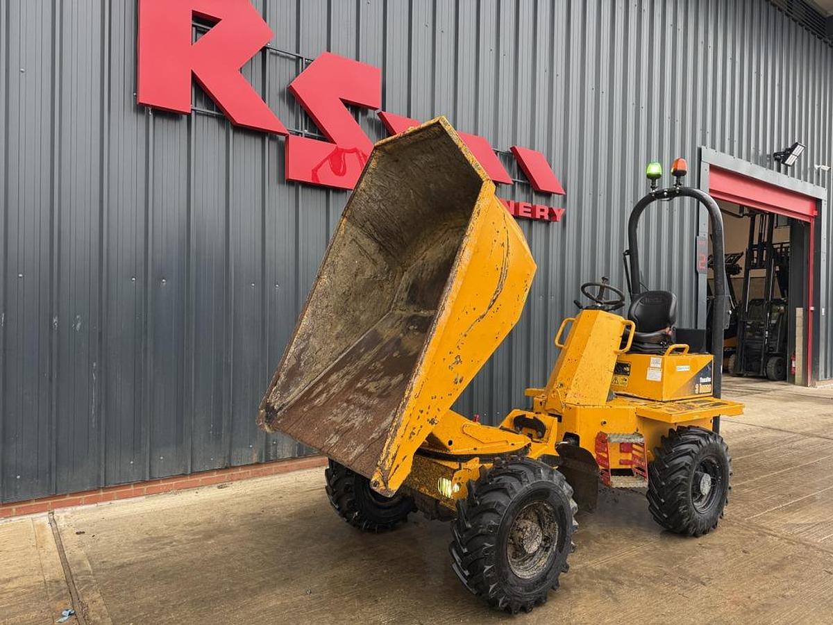 Used Thwaites 3 Tonne Hydrostatic Dumper