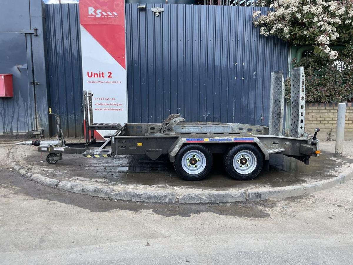 Used Indespension 3.5t Autoclamp Plant Trailer