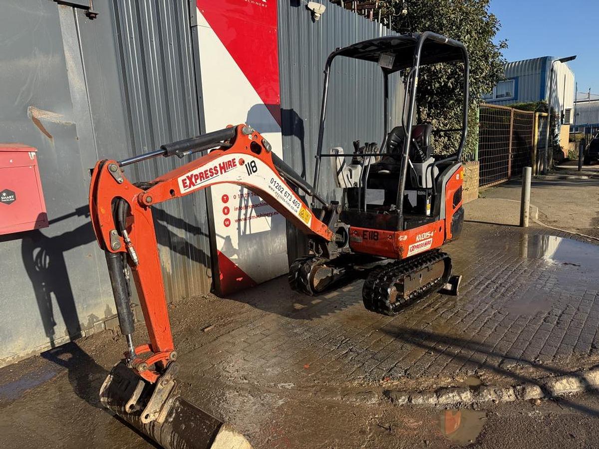 Used Kubota KX015-4 1.5t Mini Excavator