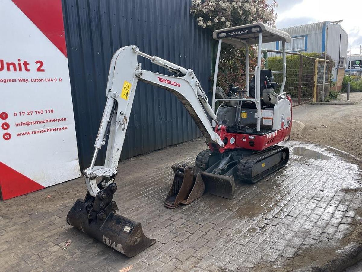 Used Takeuchi TB216 1.8t Mini Excavator