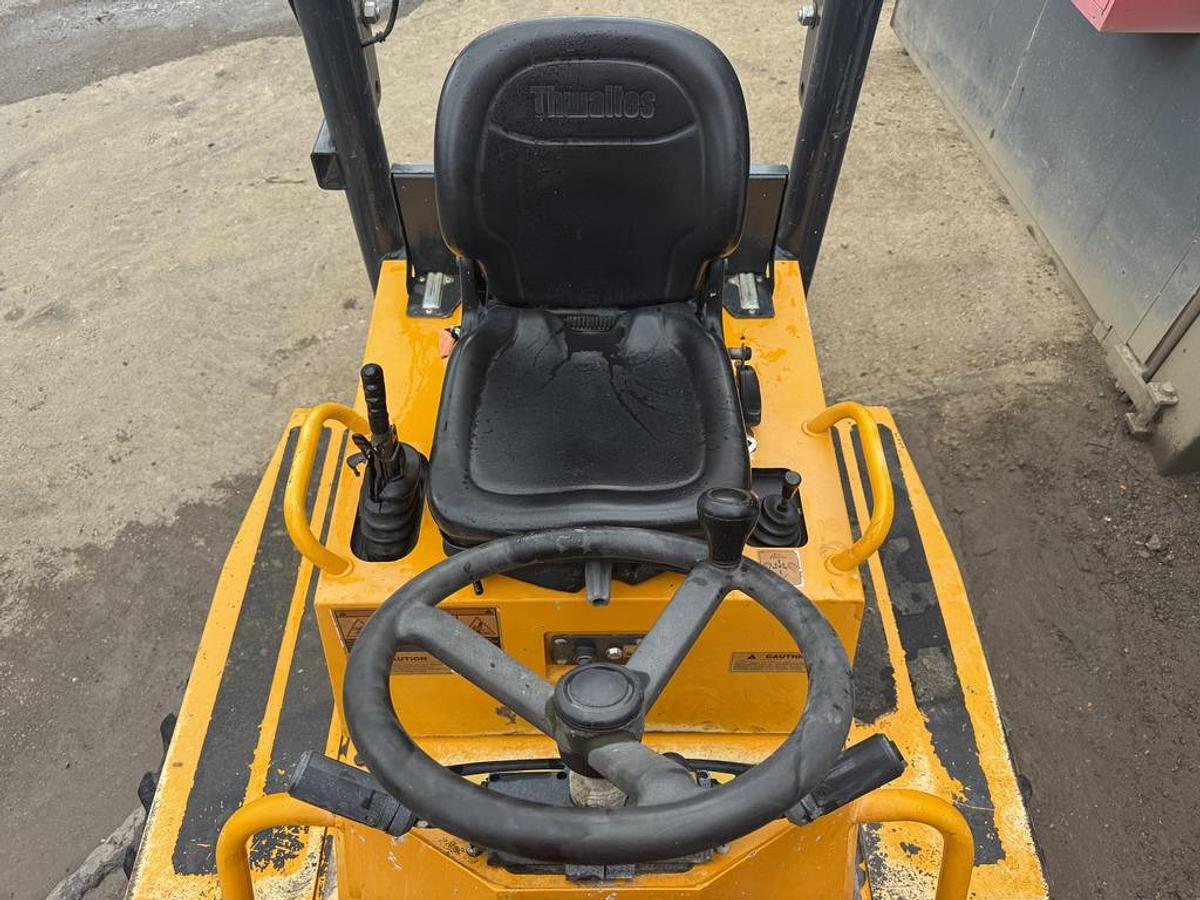 Used Thwaites 3 Tonne Hydrostatic Swivel Dumper