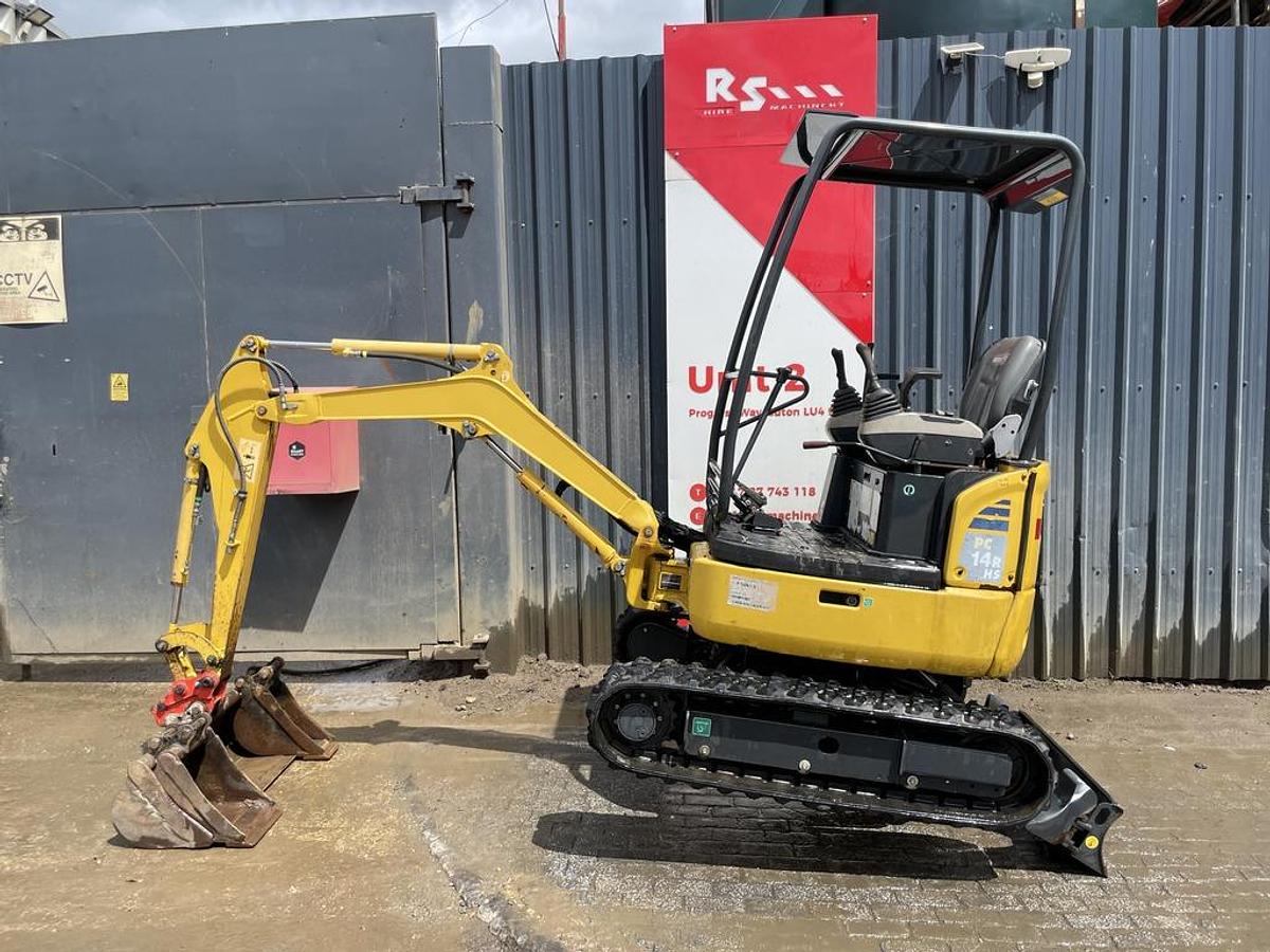 Used Komatsu PC14R-3 HS 1,7t Mini Excavator