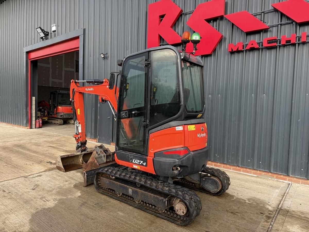 Used Kubota U27-4 2.7t Mini Excavator