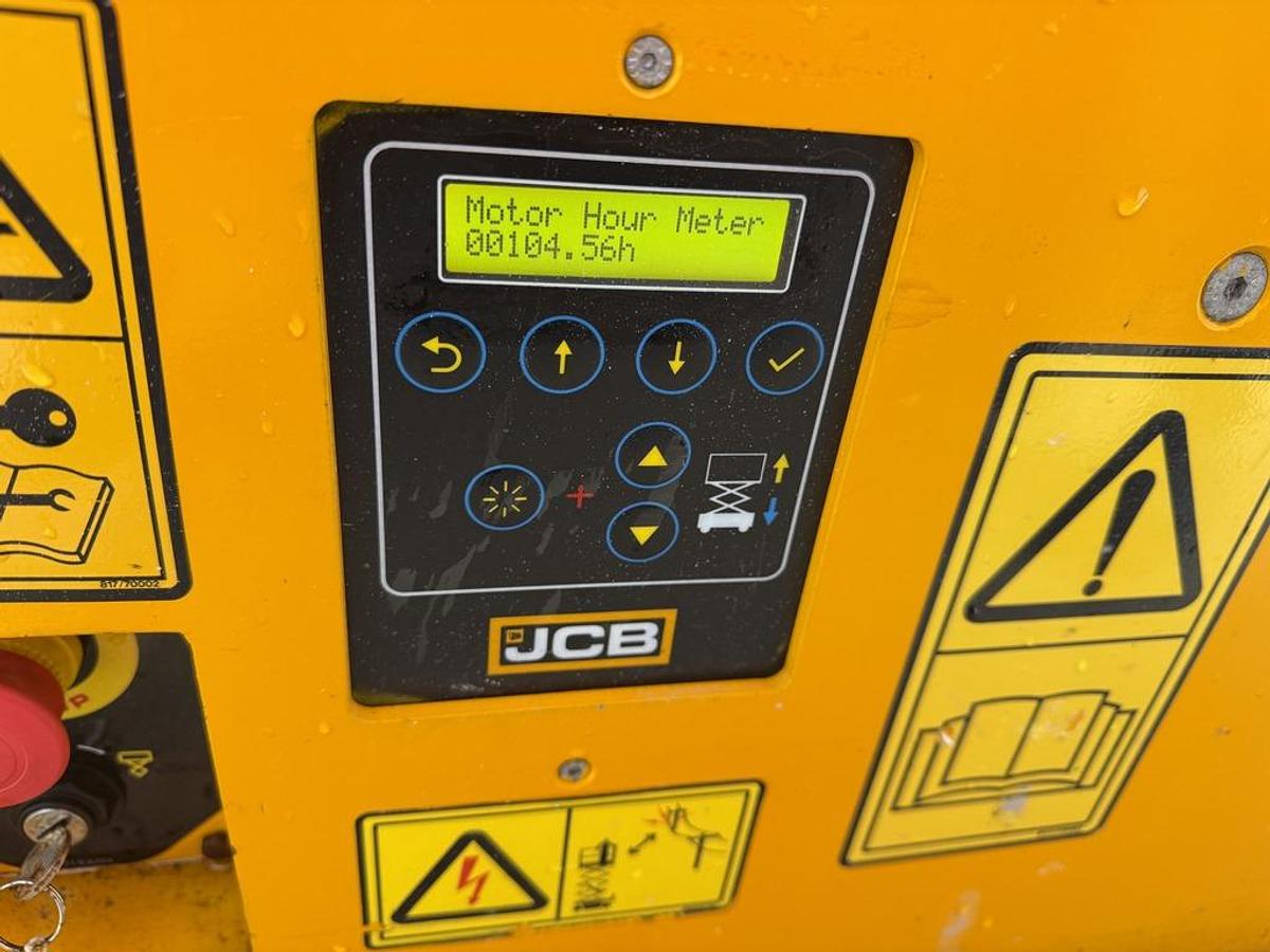 Used JCB S2646E 10m Electric Scissor Lift