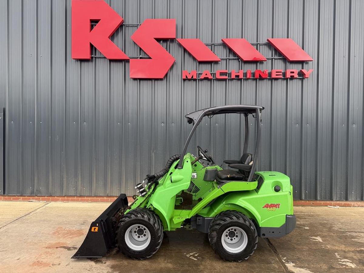 Used Avant 640 Telescopic Loader