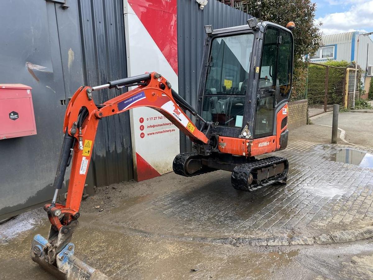 Used Kubota KX016-4 1.6t Mini Excavator