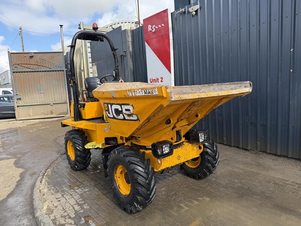 Used JCB 3T-2 ST 3 Ton Swivel Dumper
