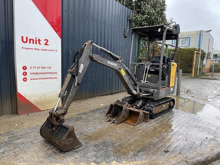 Used Volvo EC15D 1.6t Mini Excavator
