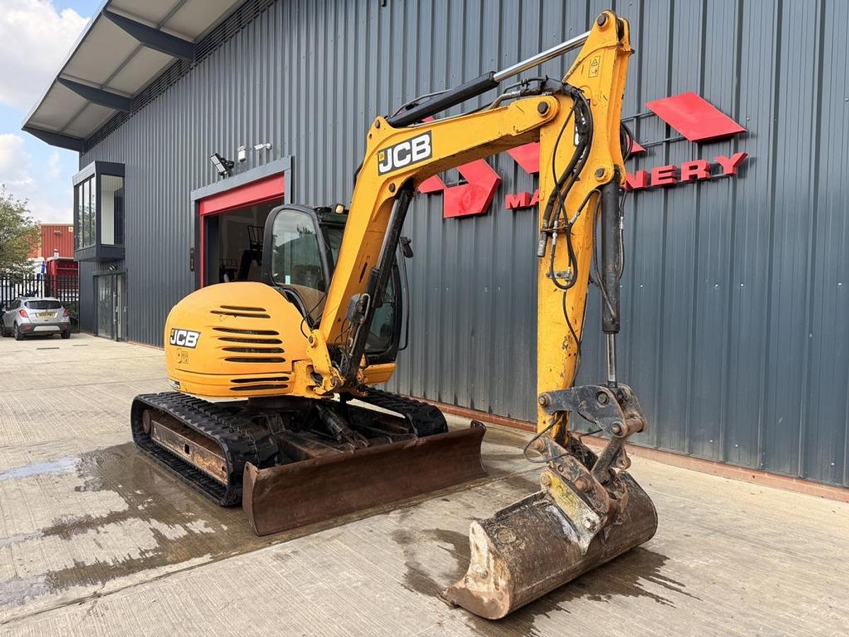 Used JCB 8085 ZTS 8t Mini Excavator