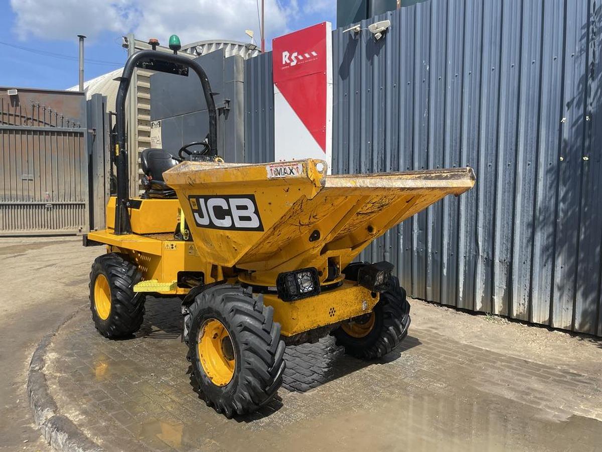 Used JCB 3T-2 ST 3 Ton Swivel Dumper