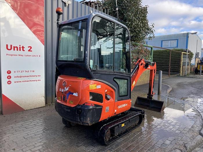 Used Kubota KX016-4 1.6t Mini Excavator