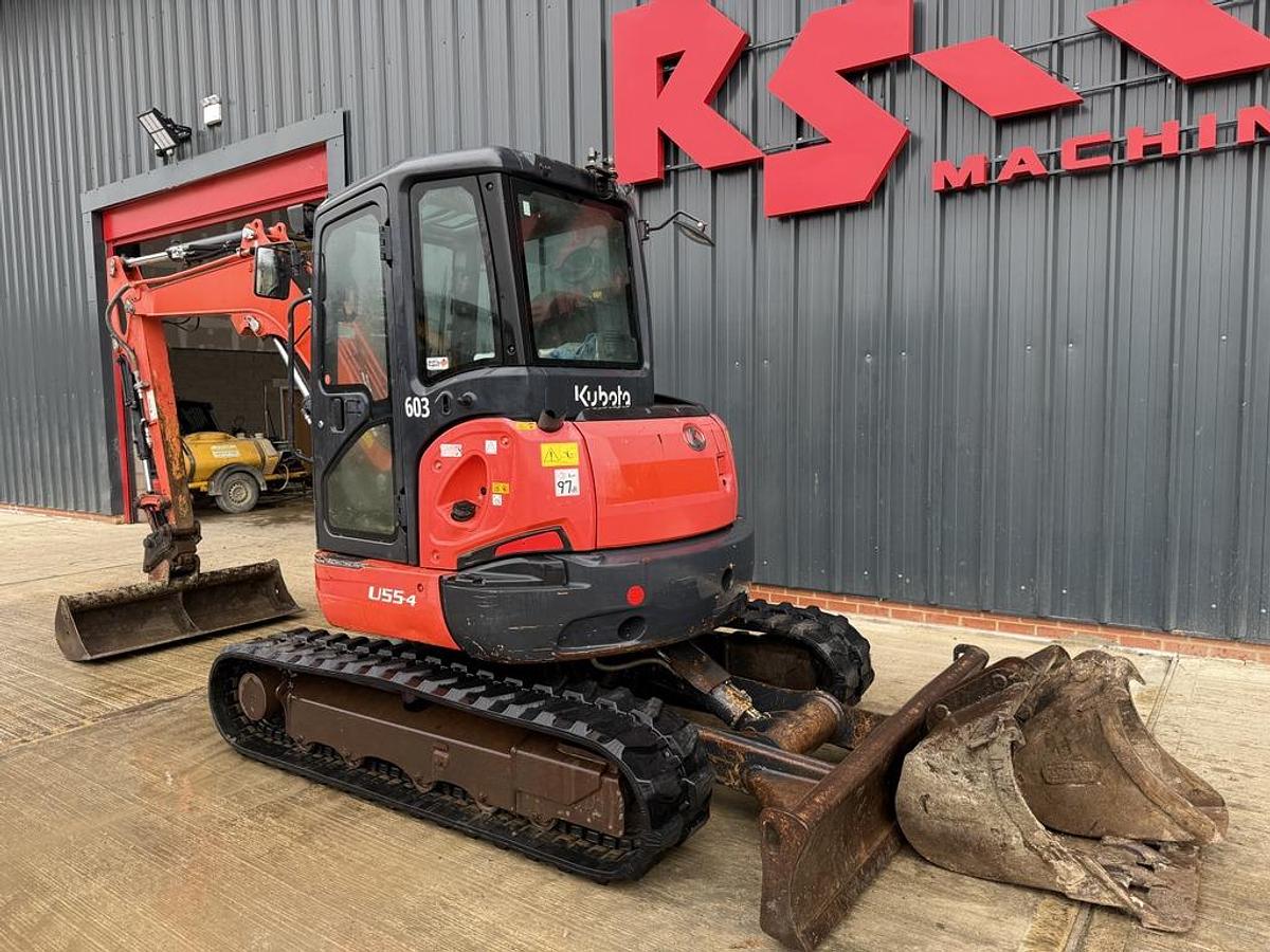 Used Kubota U55-4 5.4t Mini Excavator