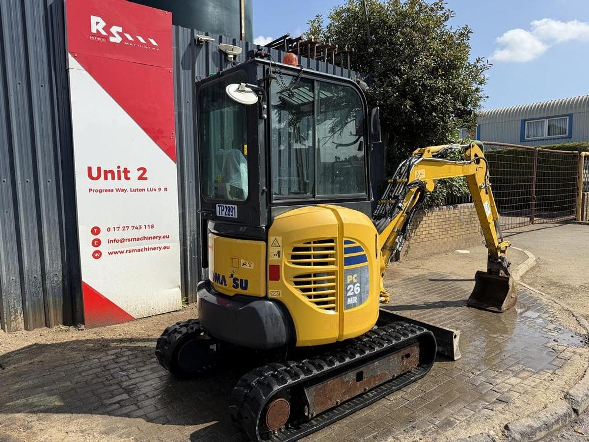 Used Komatsu PC26 MR-3 2.7t Mini Excavator