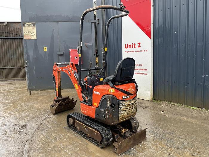 Used Kubota K008-3 1t Micro Excavator