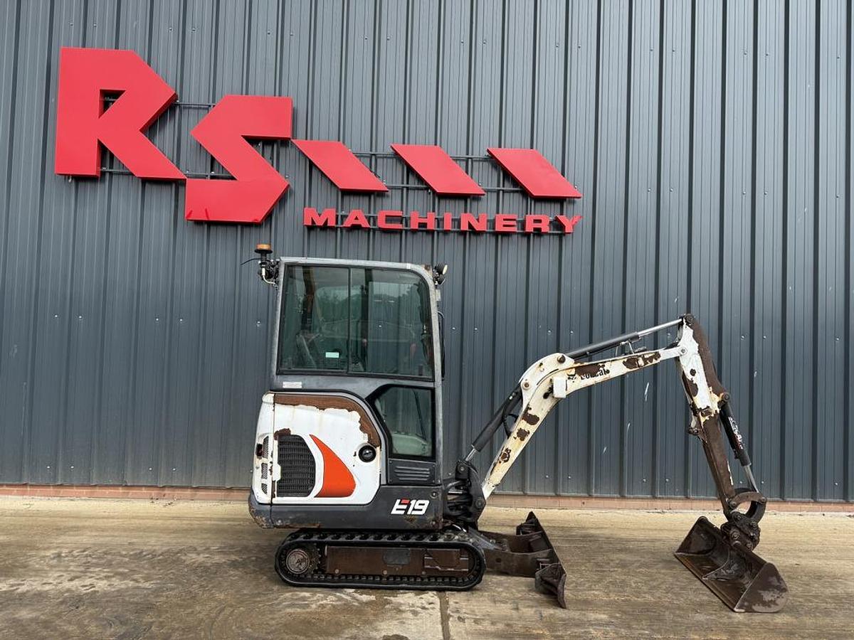 Used Bobcat E19 2t Mini Excavator