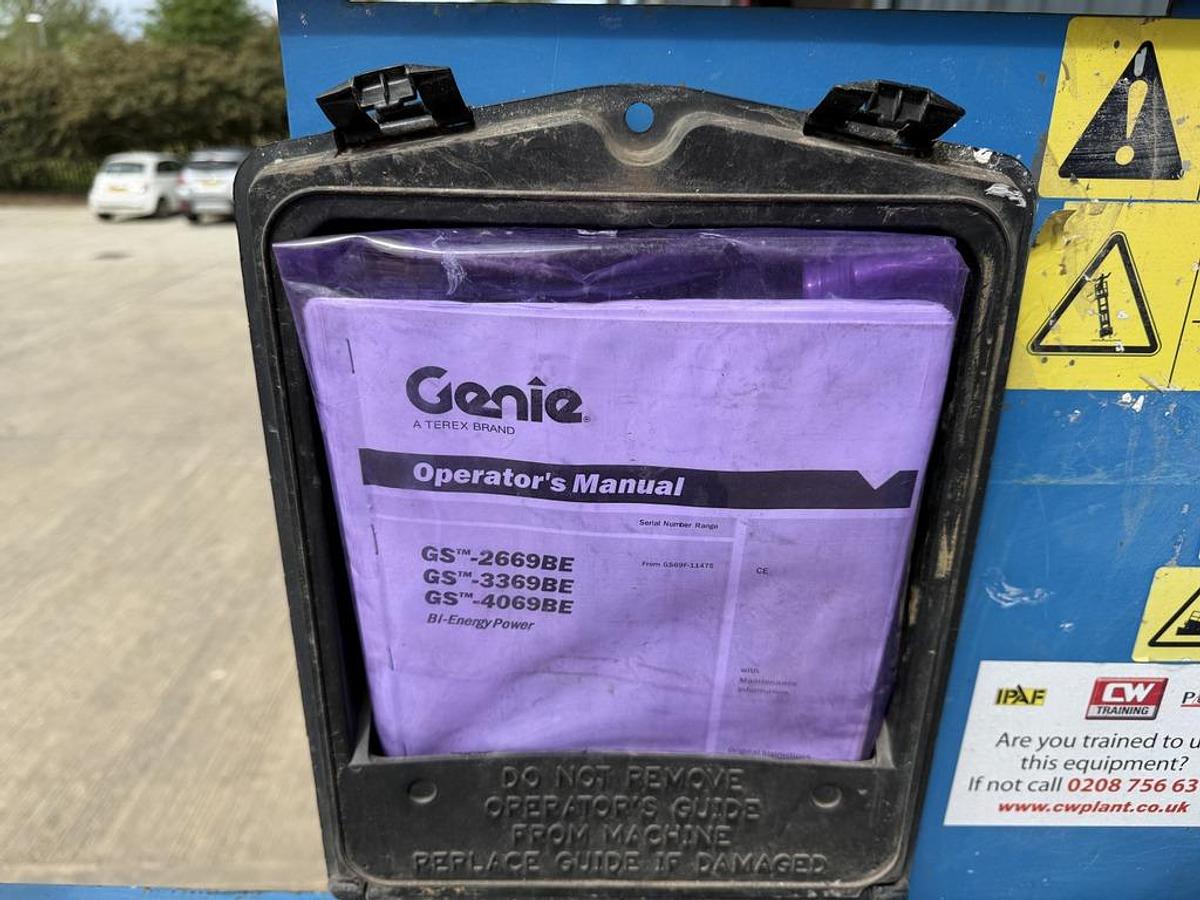 Used Genie GS4069 BE 14m Scissor Lift