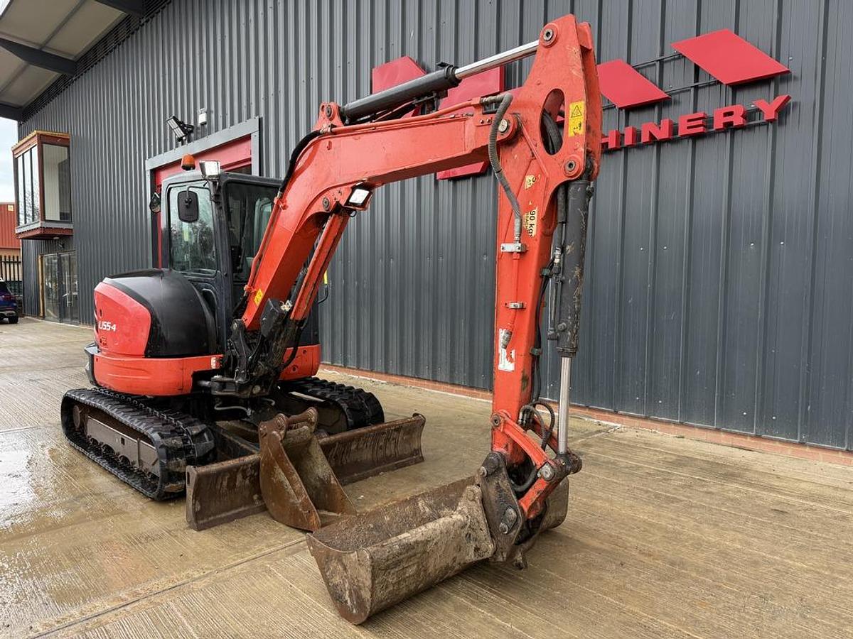 Used Kubota U55-4 5.5t Mini Excavator