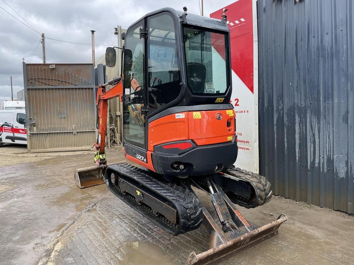 Used Kubota U27-4 2.7t Mini Excavator