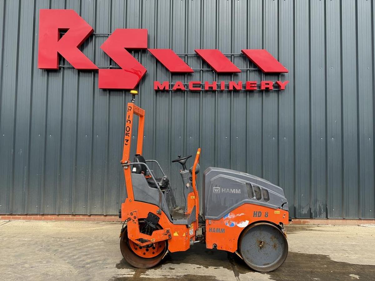 Used Hamm HD 8 VV 1.6t Roller