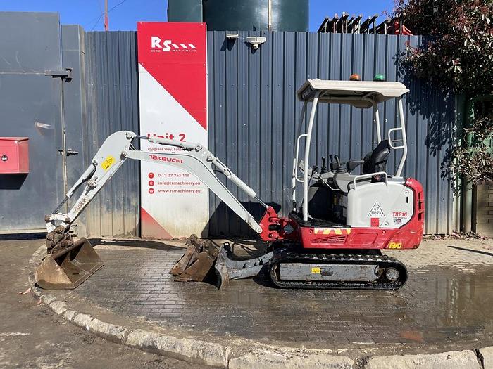 Used Takeuchi TB216 Mini Excavator
