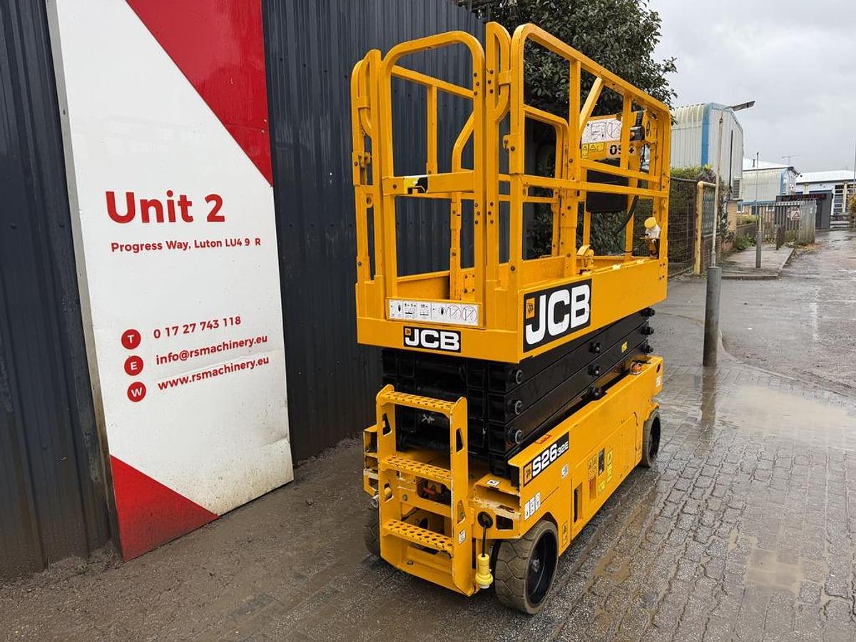 Used JCB S2632E 10m Electric Scissor Lift