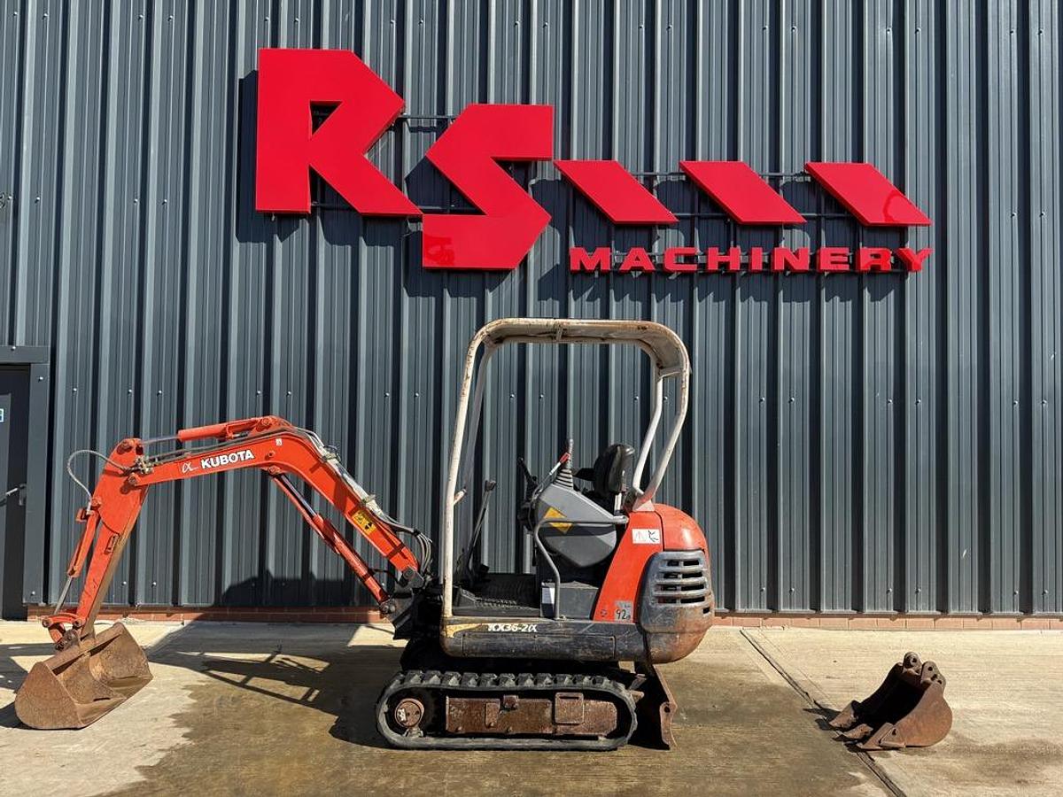 Used Kubota KX36-2 1.5t Mini Excavator