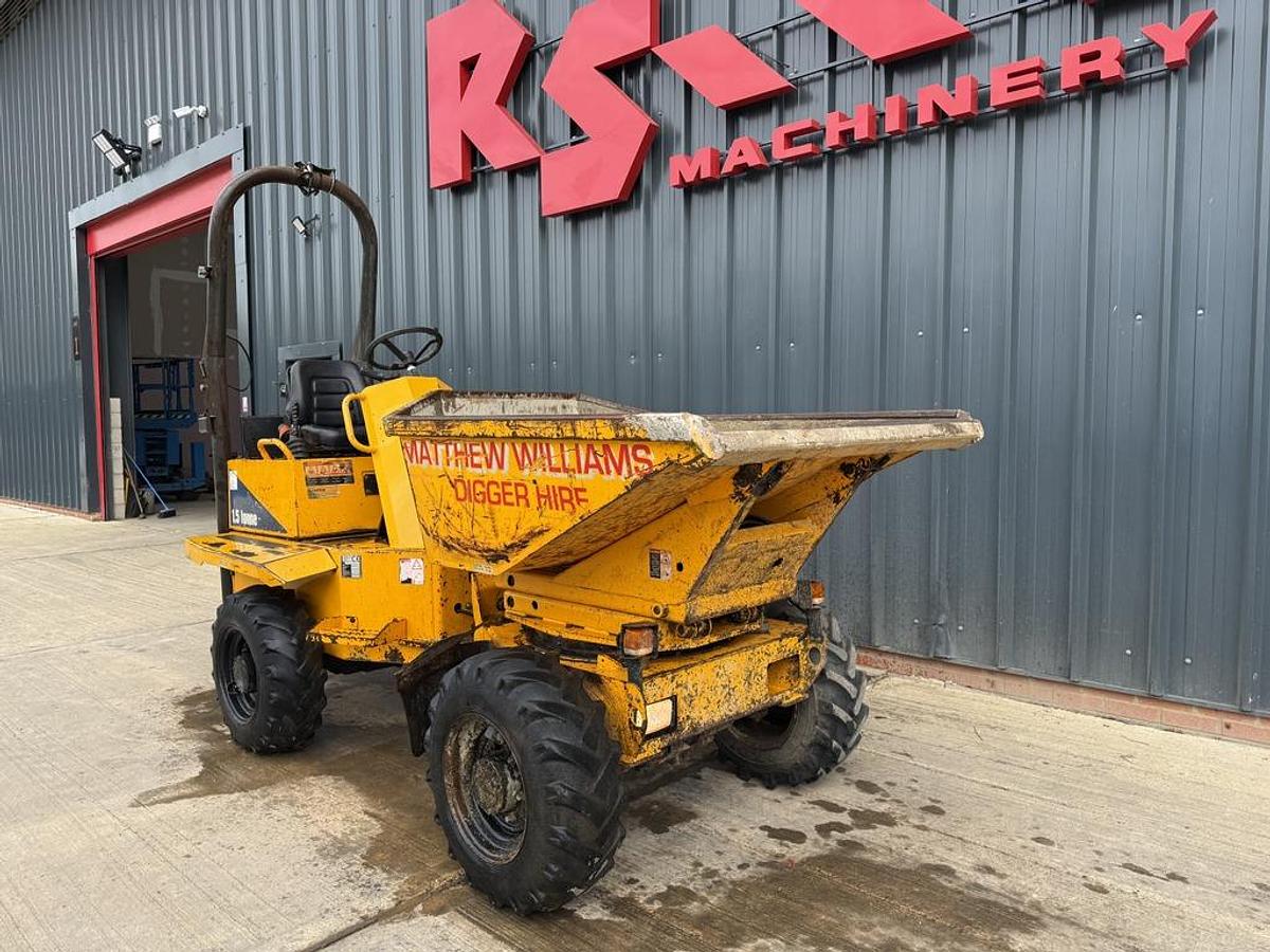 Used Thwaites 1.5 Tonne Hi-Swivel Dumper