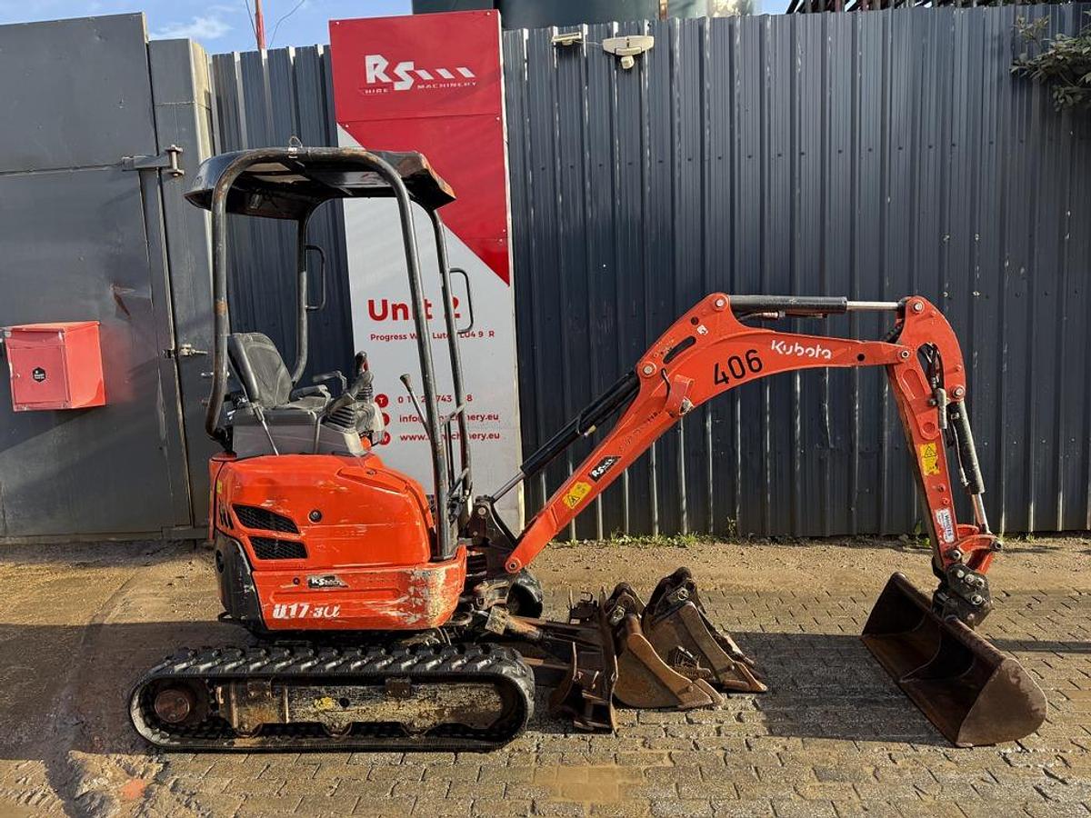 Used Kubota U17-3 1,7t Mini Excavator