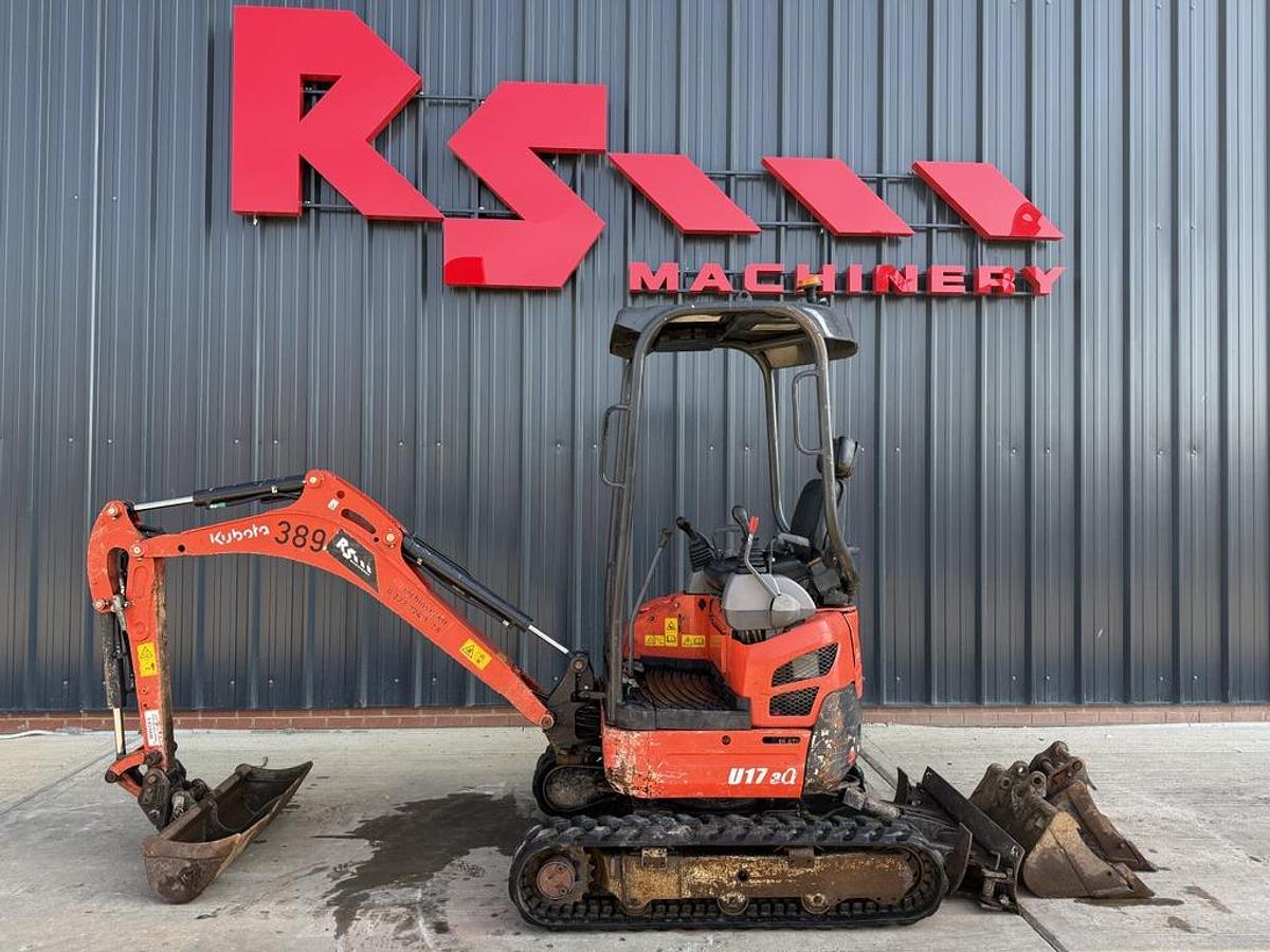 Used Kubota U17-3 1,7t Mini Excavator