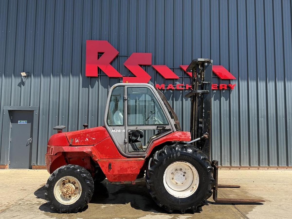 Used Manitou M26-4 2.6t Rough Terrain Forklift
