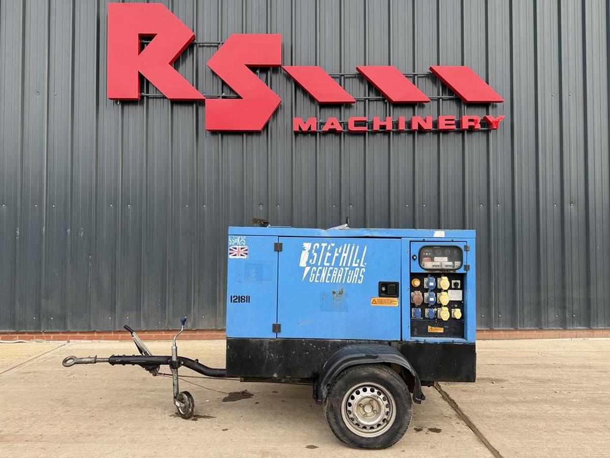 Used Stephill Generators SSDK25 25kVA Diesel Generator