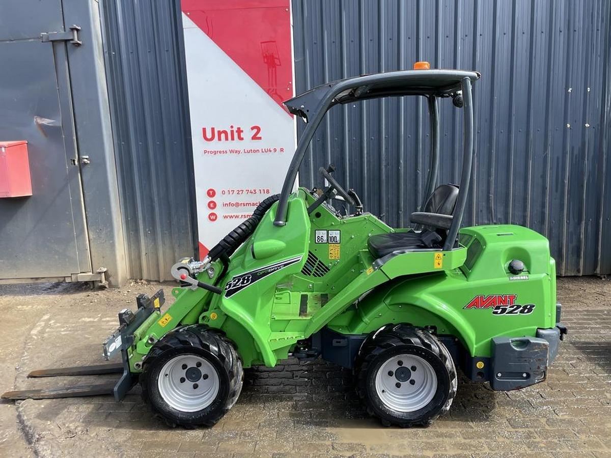 Used Avant 528 Articulated Telescopic Loader