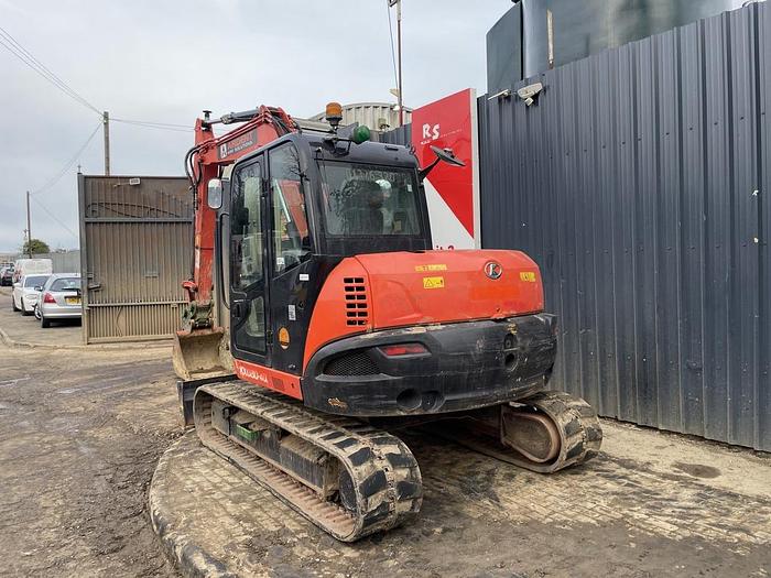 Used KUBOTA KX080-4