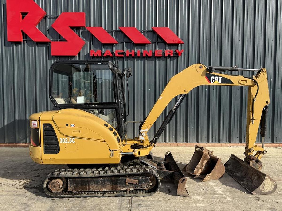Used Caterpillar 302.5C 2.8t Mini Excavator