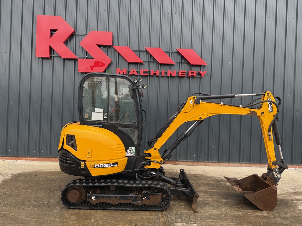 JCB 8026 CTS 2.8t Mini Excavator