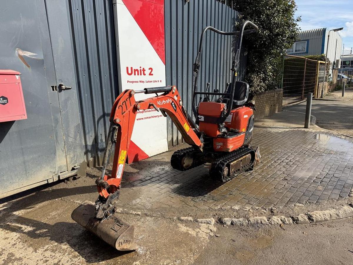 Used Kubota K008-3 1t Micro Excavator