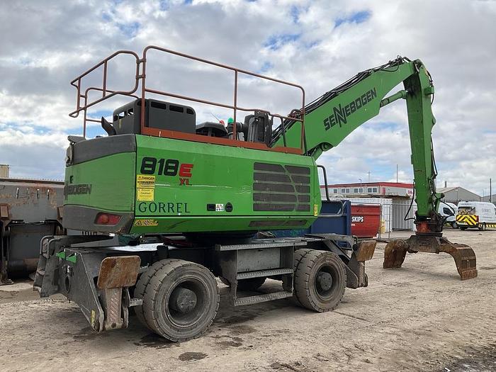 Used Sennebogen 818 Wheel Material Handler