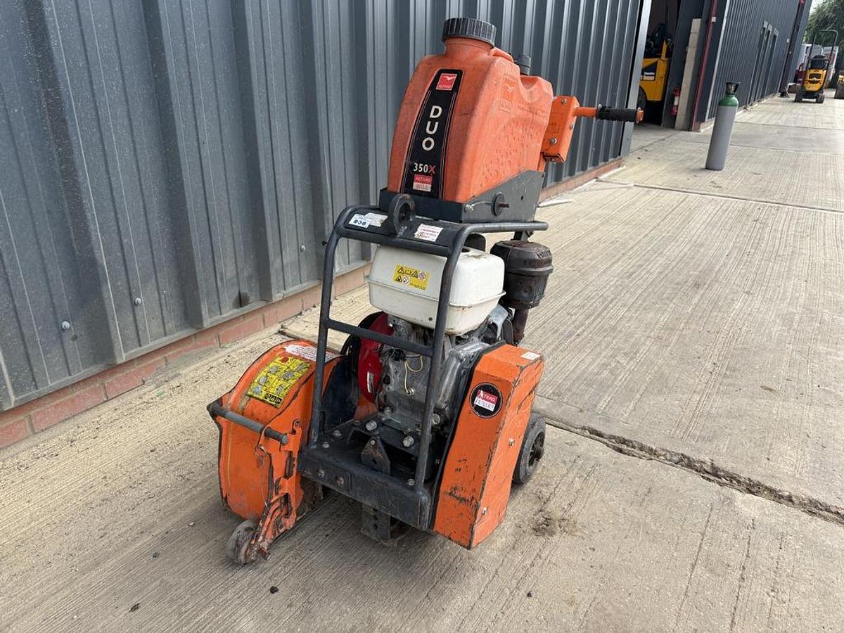 Used Belle DUO 350X Twin Blade Floor Saw