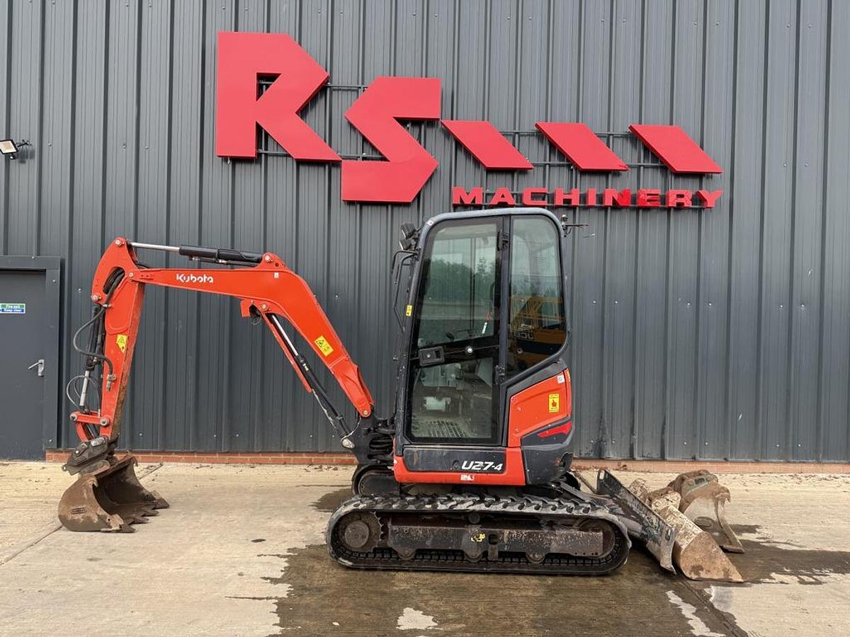 Used Kubota U27-4 2.7t Mini Excavator