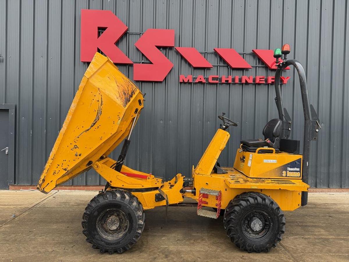 Used Thwaites 3 Tonne Hydrostatic Dumper