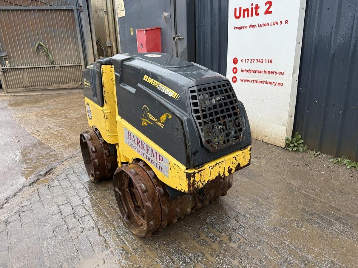 Used Bomag BMP 8500 Trench Roller